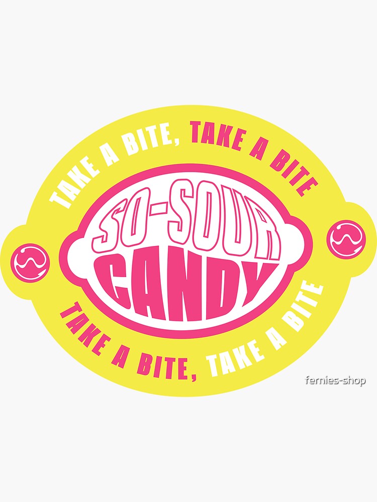 "So Sour Candy Black Pink Lady Gaga Chromatica" Sticker for Sale by