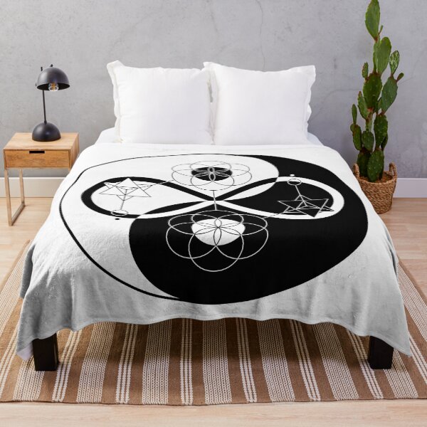 Item preview, Sacred Geometry Yin Yang Mandala designed and sold by whosedream.