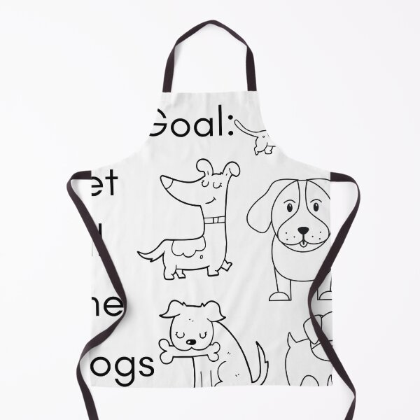 Item preview, Life Goal Pet All The Dogs designed and sold by fridayNightfunk.