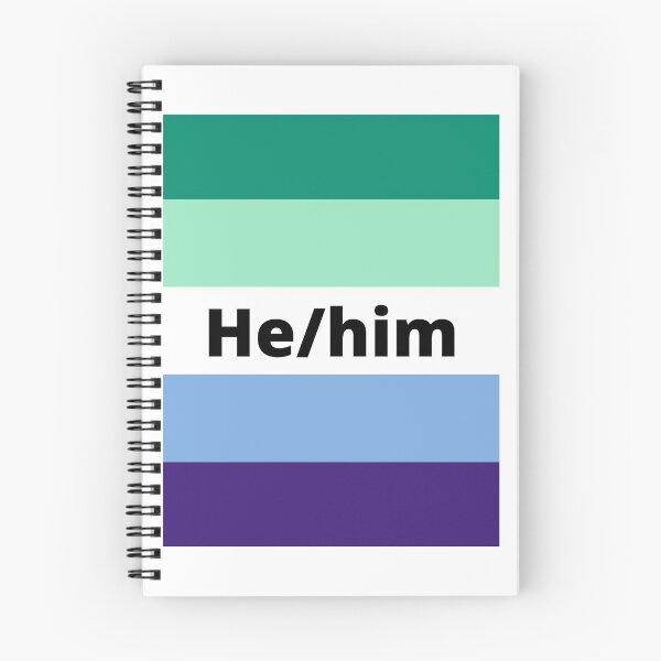 Item preview, Gay Vincian flag with he/him pronouns designed and sold by PridefulApparel.