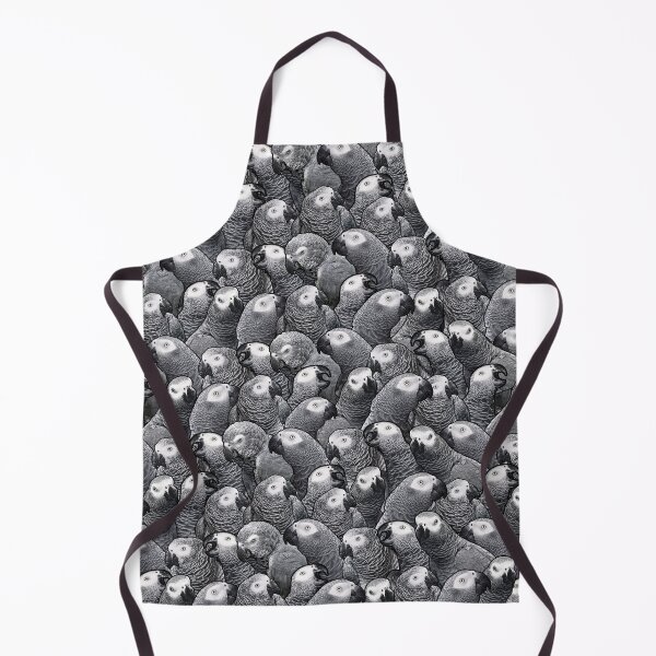 Item preview, African Grey Parrot Pattern designed and sold by Alienphysique.