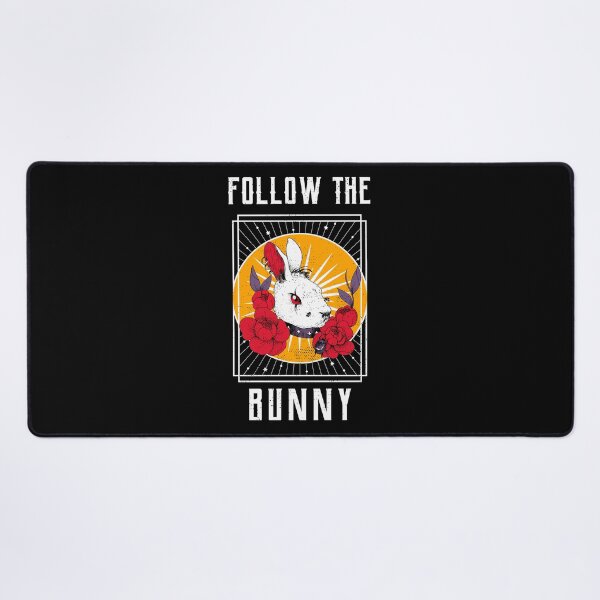 Item preview, Follow The Bunny - Creepy Red Eyed Bunny designed and sold by FoxCodeCreation.