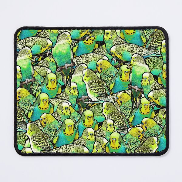 Item preview, Budgie Pattern designed and sold by Alienphysique.