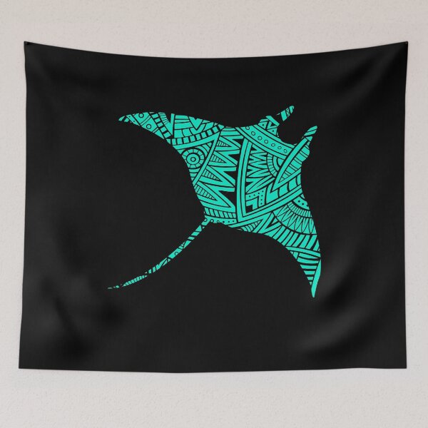 Item preview, Manta Ray Maori Tribal Tattoos designed and sold by Mila1946.