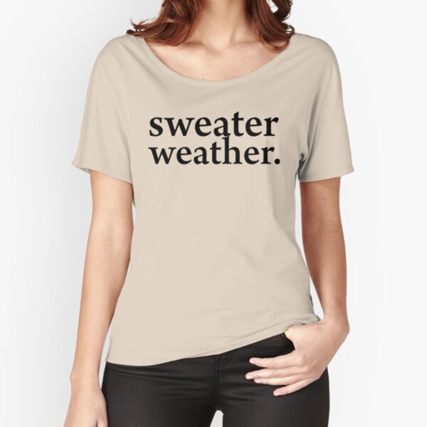 Sweater Weather (The Neighbourhood) Pullover Sweatshirt for Sale by Olivia  Overberg