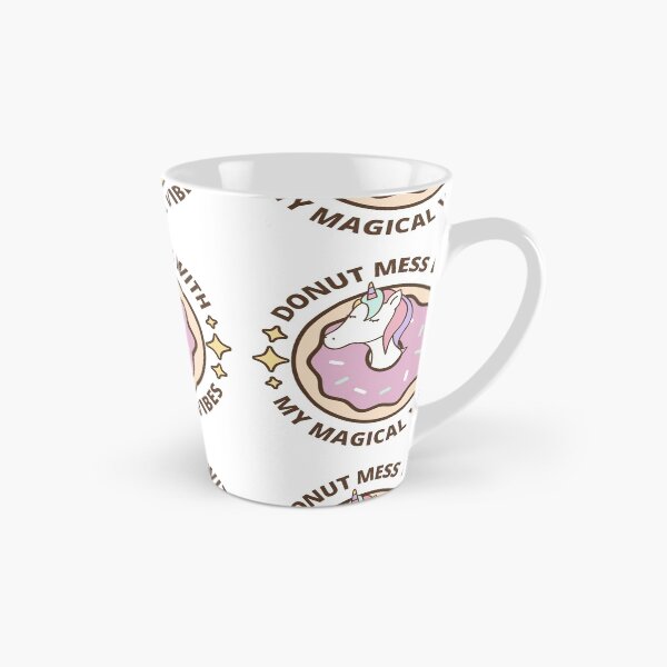 Item preview, Donut Mess with my Magical Vibes // Unicorn Love designed and sold by FartingUnicorn.