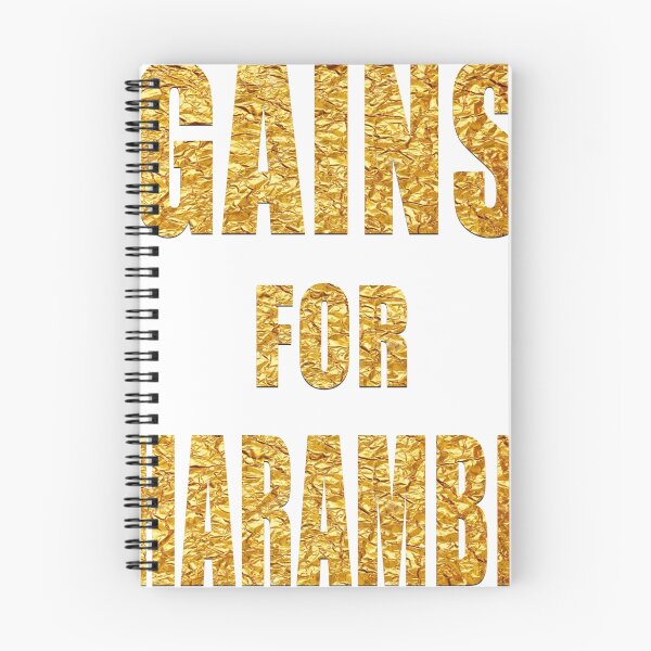 Item preview, gains for harambe rip harambe designed and sold by earlstevens.