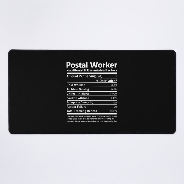 Item preview, Postal Worker T Shirt - Nutritional And Undeniable Factors Gift Item Tee designed and sold by eaneyjulie.