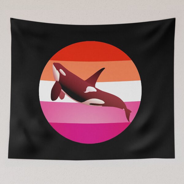 Item preview, LGBTQ Whale  designed and sold by freeArt10.