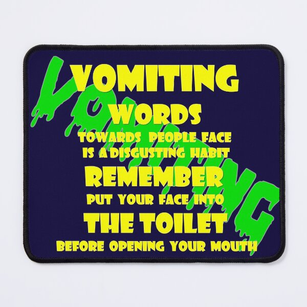 Item preview, vomiting words  designed and sold by amanish2.