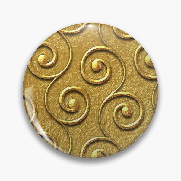 Item preview, Gold on Gold Curls designed and sold by FunWithChemo.