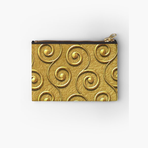 Item preview, Gold on Gold Curls designed and sold by FunWithChemo.