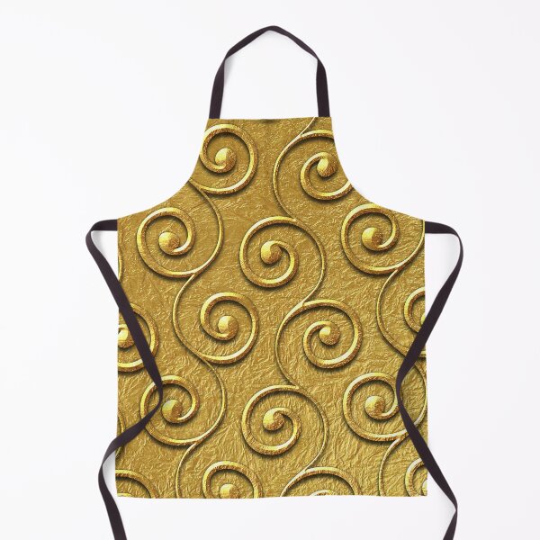 Item preview, Gold on Gold Curls designed and sold by FunWithChemo.