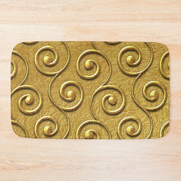Item preview, Gold on Gold Curls designed and sold by FunWithChemo.