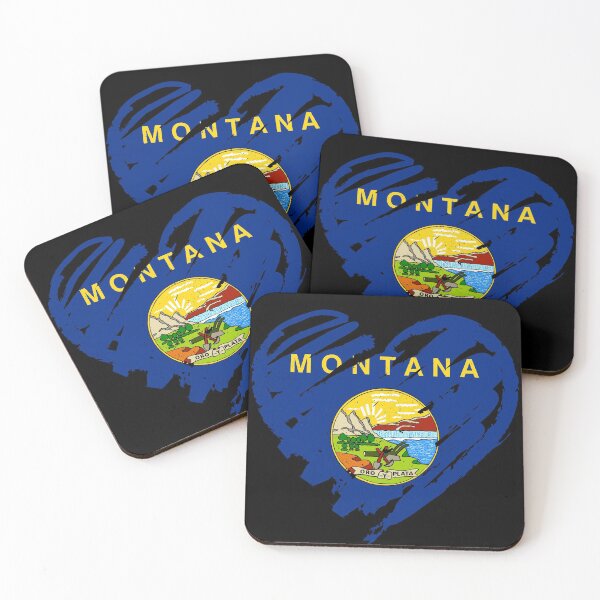 Item preview, I Love Montana designed and sold by feether-store.