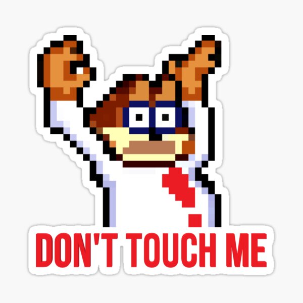 Touch Me Stickers Redbubble