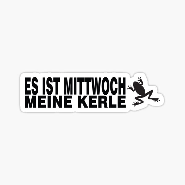 It's wednesday my guys Sticker