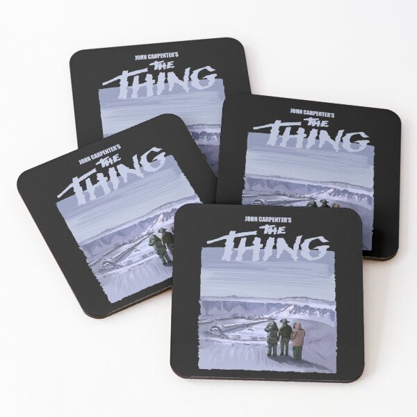 Item preview, John Carpenter's The Thing Illustration with Title by Burro designed and sold by burrotees.