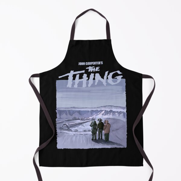 Item preview, John Carpenter's The Thing Illustration with Title by Burro designed and sold by burrotees.