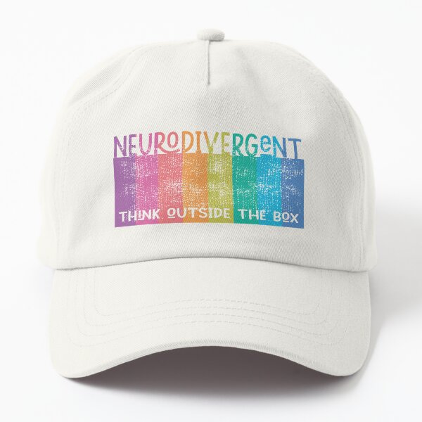 Aperçu de l'œuvre Design arc-en-ciel neurodivergent coloré créée et vendue par TheMurphyGirl.
