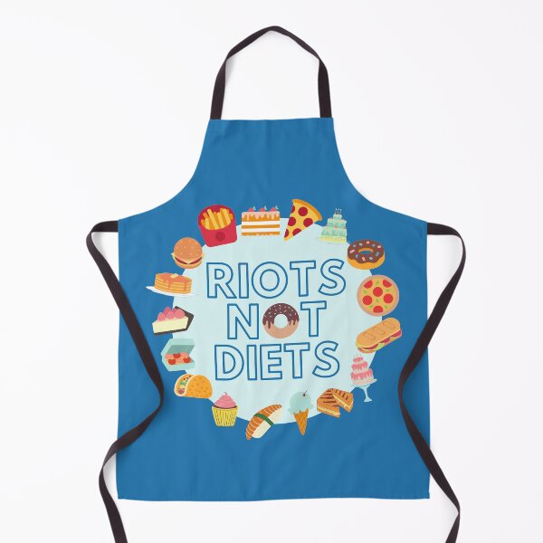 Item preview, Riots Not Diets - Body Positive Activism (blue) designed and sold by gimmesometees.