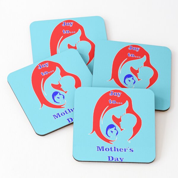 Item preview, Joy to Mother's Day - Red, Blue Design designed and sold by ThisNThatImages.