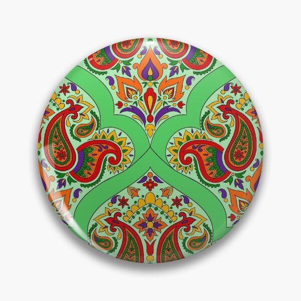 Item preview, Seamless Paisley Pattern - green designed and sold by SemDesigns1.