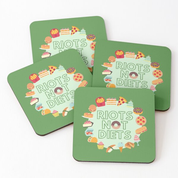 Item preview, Riots Not Diets - Body Positive Activism (green) designed and sold by gimmesometees.