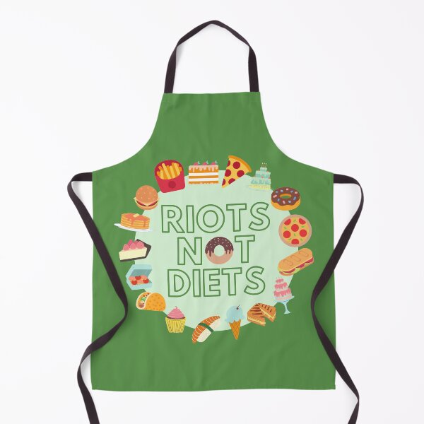 Item preview, Riots Not Diets - Body Positive Activism (green) designed and sold by gimmesometees.