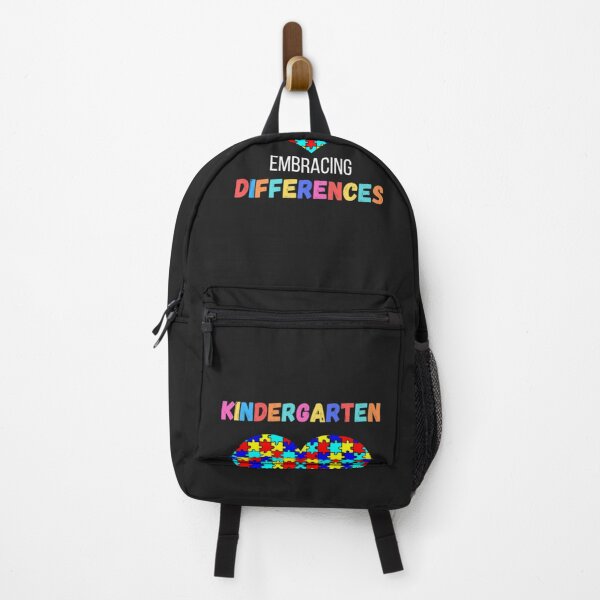Item preview, Kindergarten Embracing differences Autism 1st Day Of School T-Shirt designed and sold by mouadriahi.