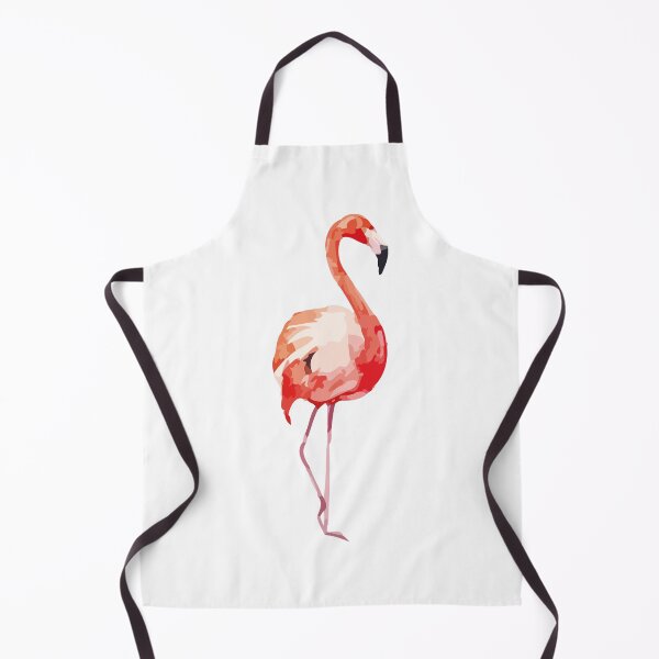 Item preview, Watercolour Walking Flamingo designed and sold by Lagom-Grafisk.