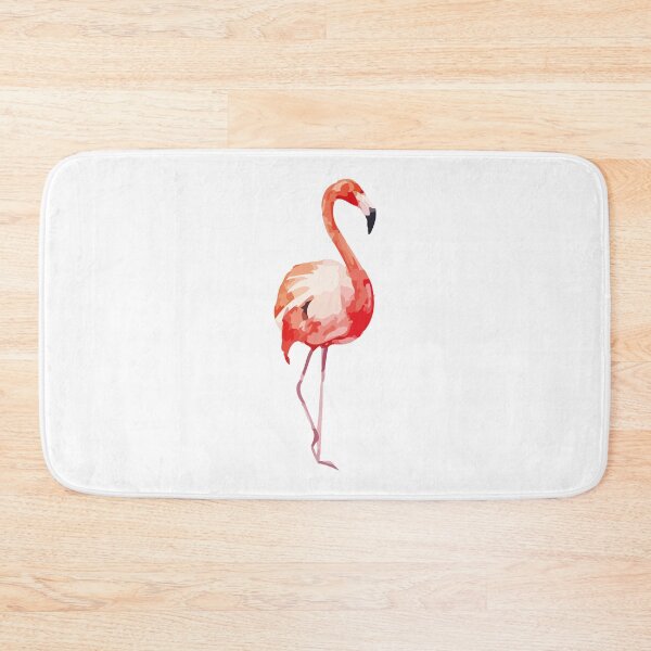 Item preview, Watercolour Walking Flamingo designed and sold by Lagom-Grafisk.