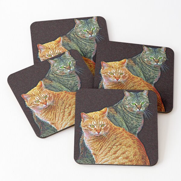 Item preview, Happy Tabby Cats designed and sold by KathyGail.