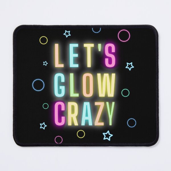 Item preview, Let's Glow Crazy - Funny retro neon lights party design designed and sold by appareltolove.