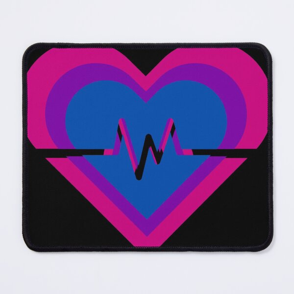 Item preview, Pride Flag Hearts - Bisexual designed and sold by thesassypanda.