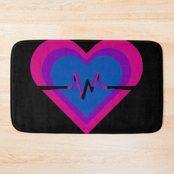 Item preview, Pride Flag Hearts - Bisexual designed and sold by thesassypanda.