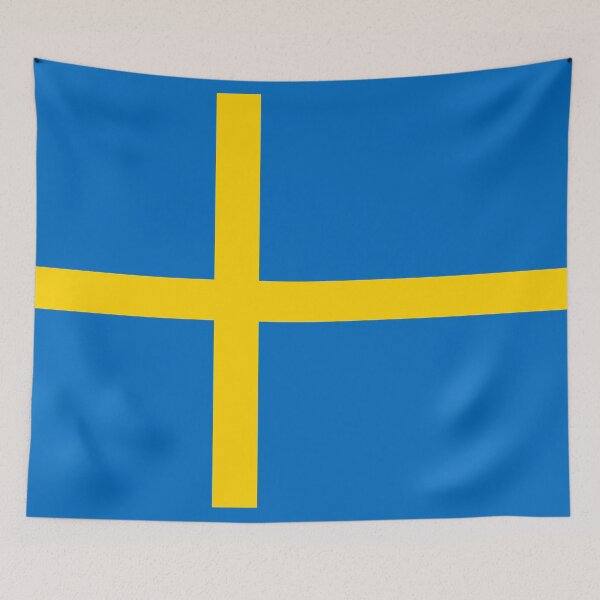 Item preview, Swedish / Sweden Flag by Orikall designed and sold by HippieWorks.