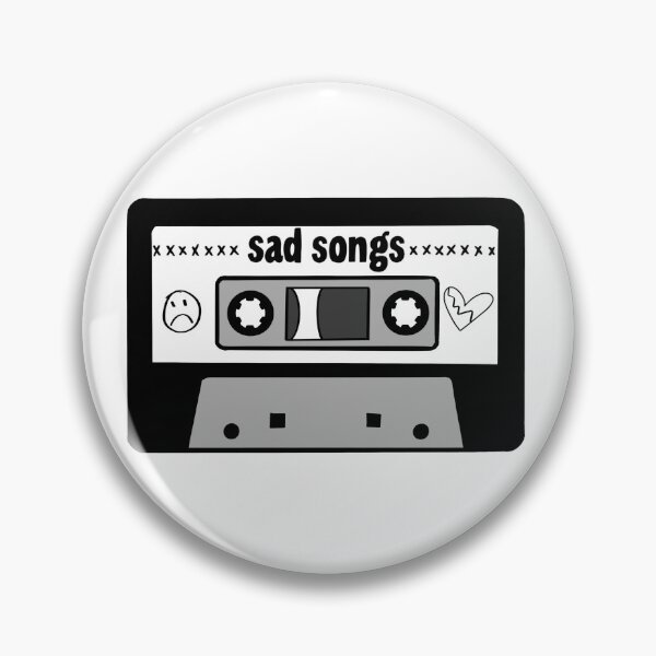 Item preview, sad songs casette designed and sold by natashacole.