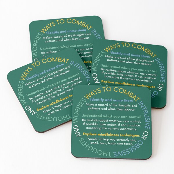 Item preview, Ways to Combat Intrusive or Obsessive Thoughts designed and sold by Grace Huntley.
