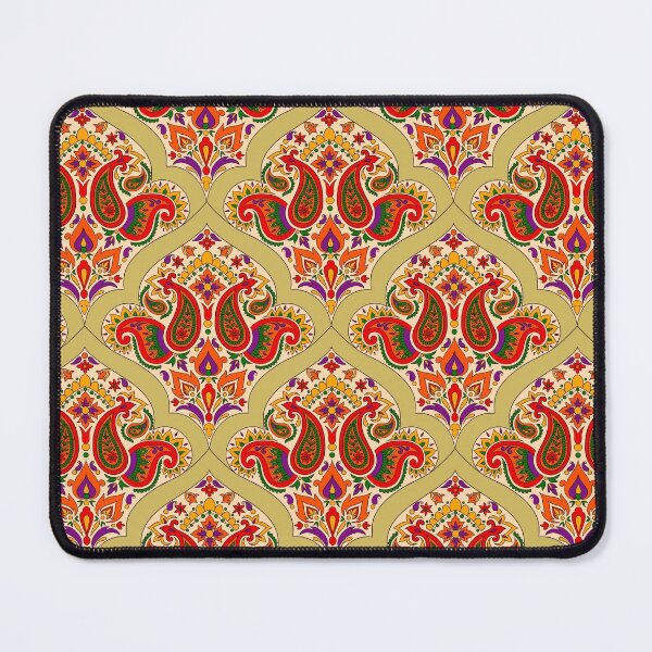 Item preview, Seamless Paisley Pattern - golden yellow designed and sold by SemDesigns1.