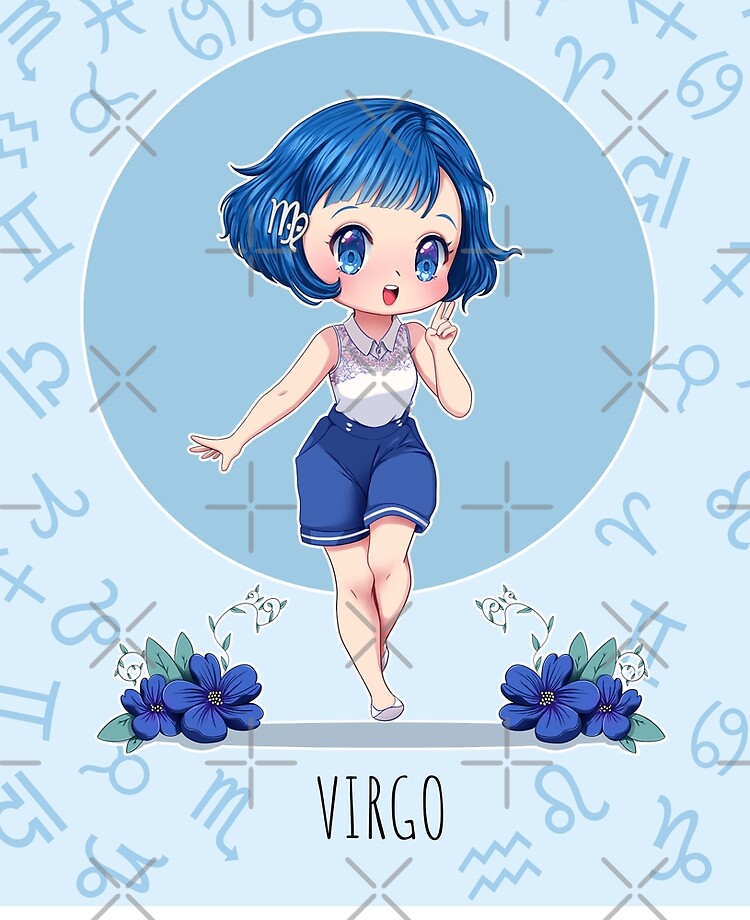 Horoscope Serie - Chibi Virgo | iPad Case & Skin