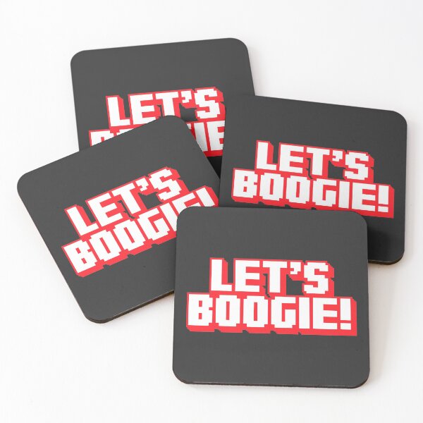 Item preview, Let's Boogie (Red Logo - Dark) designed and sold by Justin Ellis.