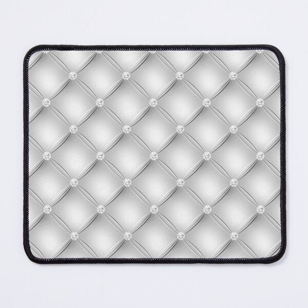 Item preview, Diamond Pattern in Silver designed and sold by WisdomInspired.