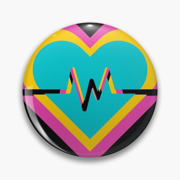 Item preview, Pride Flag Hearts - Pansexual designed and sold by thesassypanda.