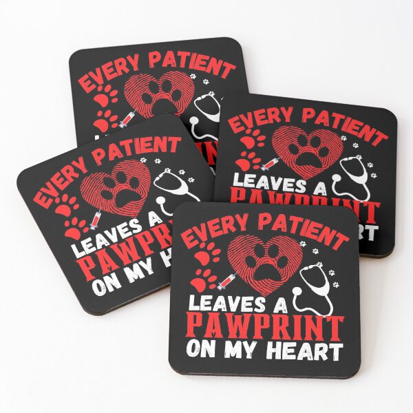 Item preview, Every patient leaves a pawprint on my heart designed and sold by ronaldsonou.