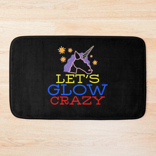 Item preview, Let's glow crazy unicorn best gift for mom friend brother sister, funny shirt designed and sold by Castore design.