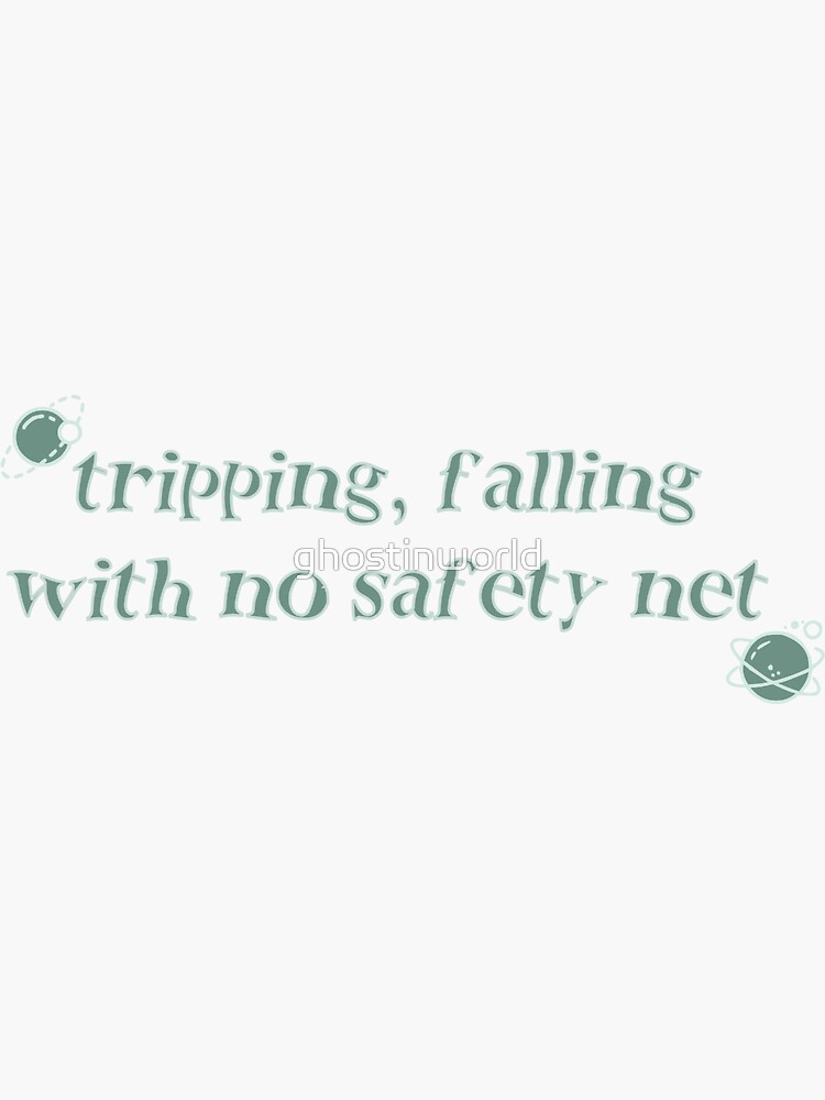 "Ariana Grande safety net Lyrics" Sticker for Sale by ghostinworld Redbubble