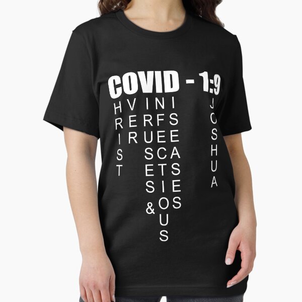 Item preview, Joshua1:9 Christ Over Viruses & Infectious Diseases designed and sold by ShutEyeShirts.