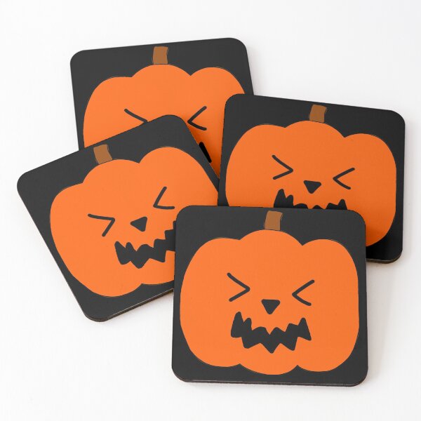Aperçu de l'œuvre Jack O'Lantern mignon citrouille orange créée et vendue par jays-artworks.
