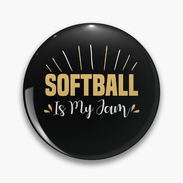 Item preview, Softball Is My Jam Funny Softball Lover - Softball Player Gift Idea / Birthday Gifts designed and sold by Chamssou.